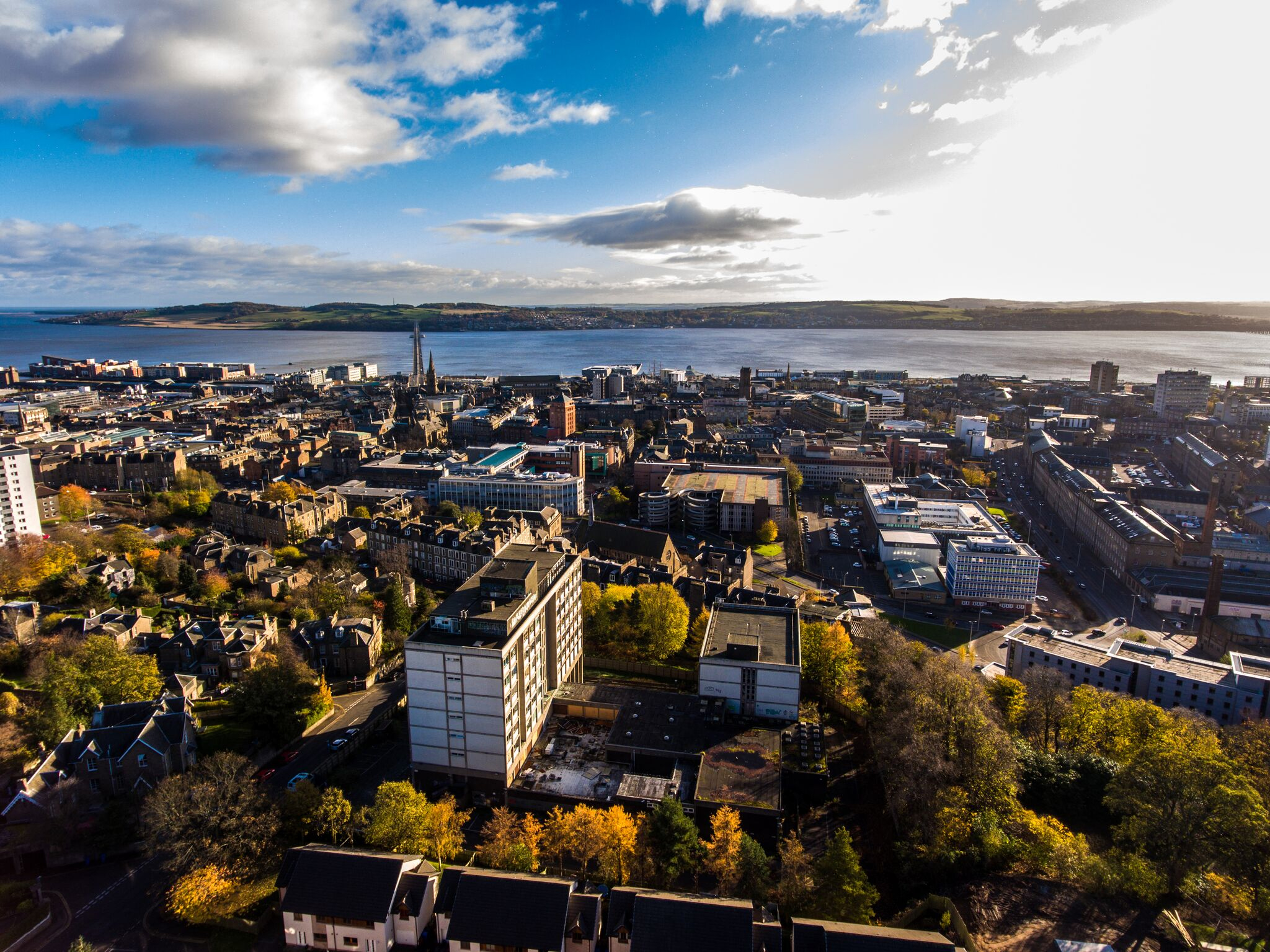 Dundee College Aerial View 